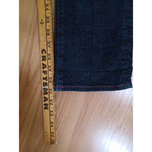 RARE Anthropologie Holding Horses Dark Selvedge Denim Straight Leg‎ Womens W30 - Picture 6 of 8